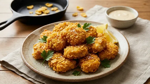Cornflake Chicken Nuggets