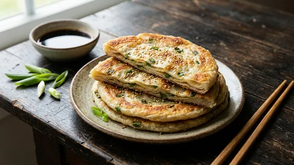 Chinese Scallion Pancakes