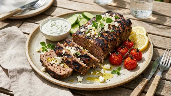 Greek Lamb Meatloaf