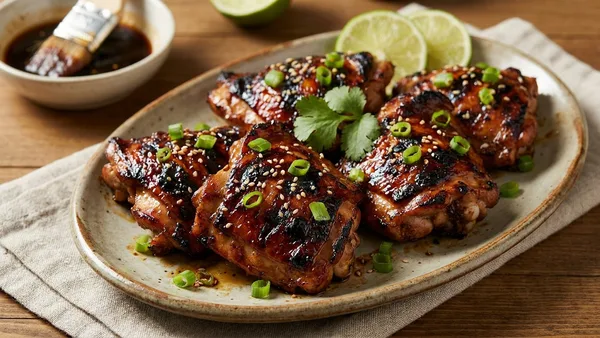 Honey-Soy-Ginger Marinade for Asian-Style Grilled Chicken