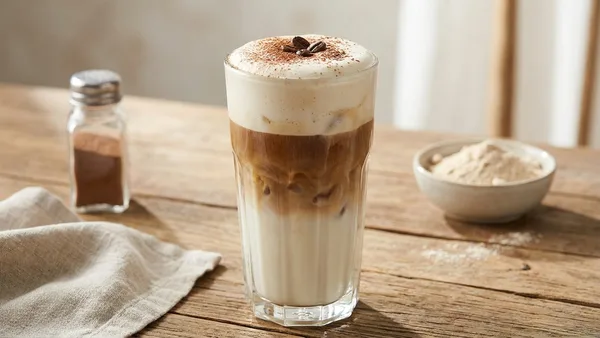 Protein Cold Foam Iced Latte