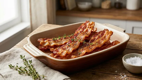 Oven-Baked Crispy Bacon