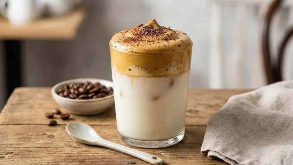 Dalgona Whipped Coffee