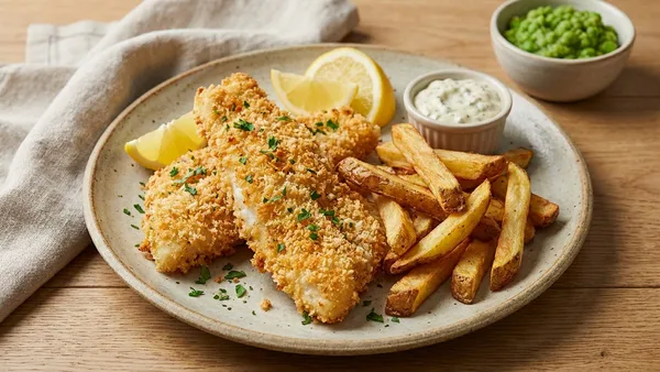 Air Fryer Fish and Chips