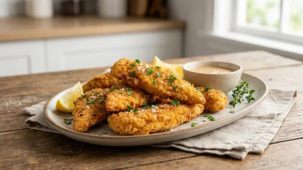 Gluten Free Air Fryer Chicken Strips That Stay Crispy