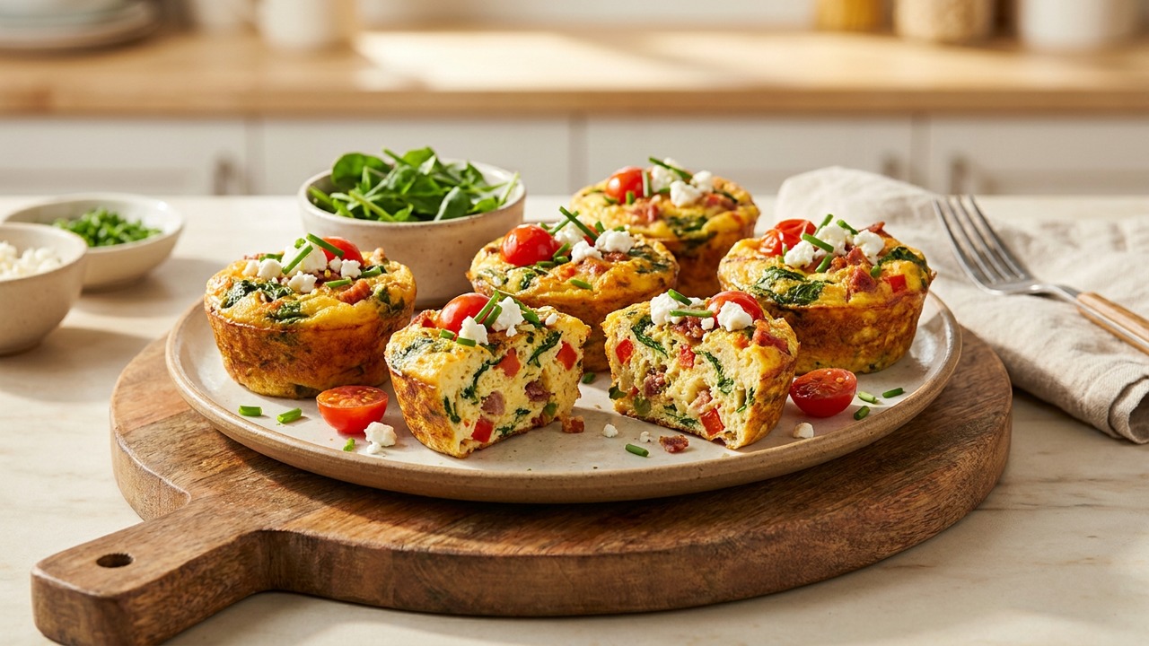Air Fryer Frittata Cups