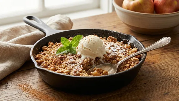 Skillet Apple Crisp