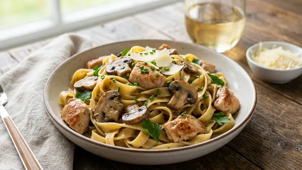 Chicken Marsala Pasta