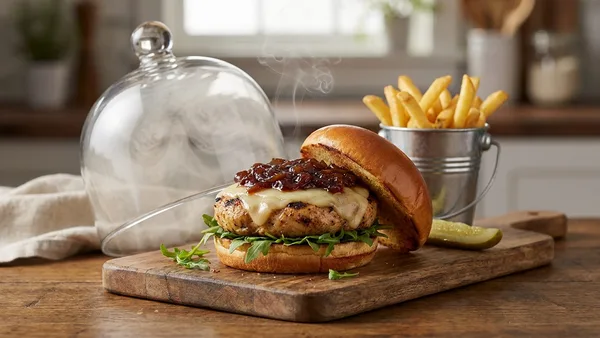 Smoked Chicken Burger
