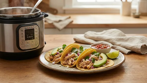 Instant Pot Mexican Shredded Chicken Tacos (Dump-and-Go Weeknight Recipe)