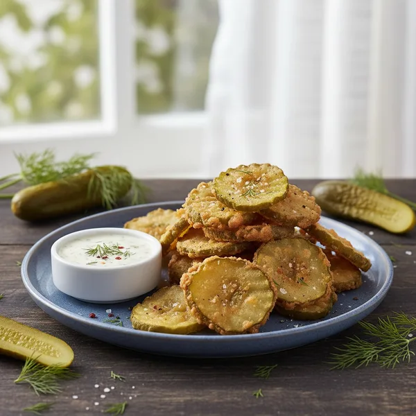Deep-Fried Dill Pickle Chips