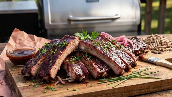 3-2-1 Smoked St. Louis Ribs (Pellet Smoker Method)