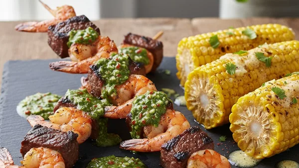 Texas-Style Surf-and-Turf Skewers