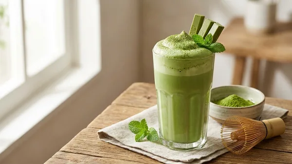 Whipped Matcha Frappe