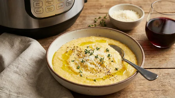 Instant Pot Creamy Parmesan Polenta