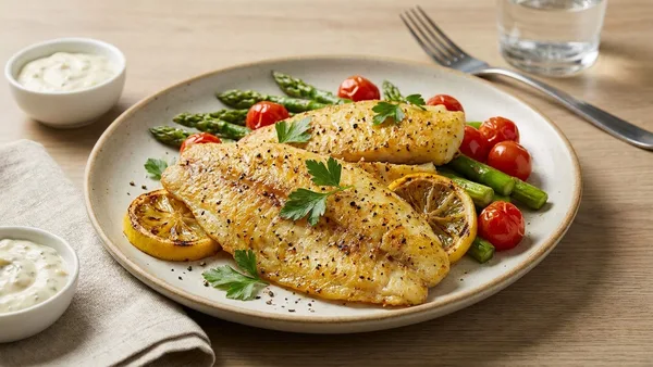 Air Fryer Lemon Pepper Tilapia