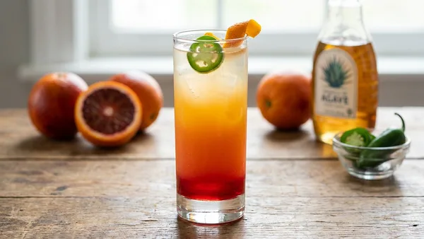 Blood Orange Tequila Sunrise