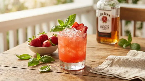 Strawberry Basil Smash