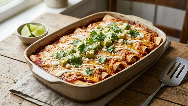 Chicken Enchiladas Red Sauce