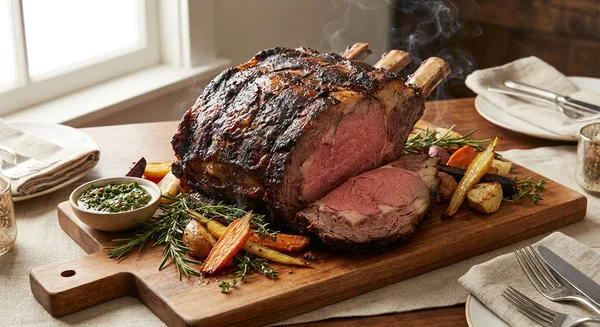 Smoked Prime Rib Roast