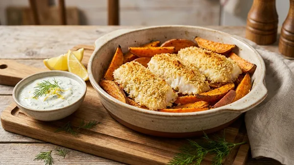 Healthy Fish and Chips