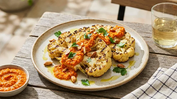 Grilled Cauliflower Steaks