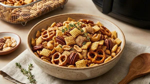 Air Fryer Chex Mix