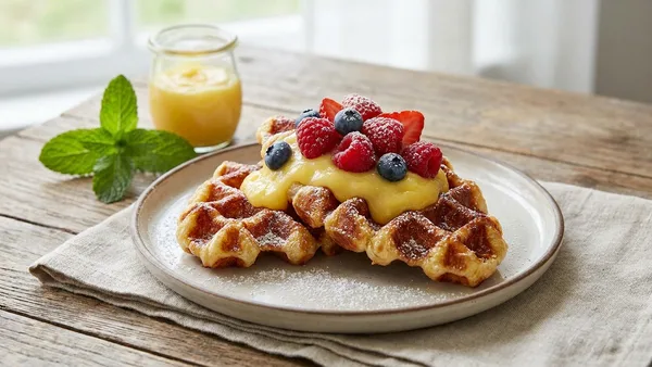 Berry Croffles