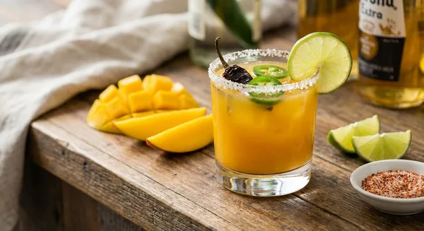 Mango Jalapeno Spicy Margarita