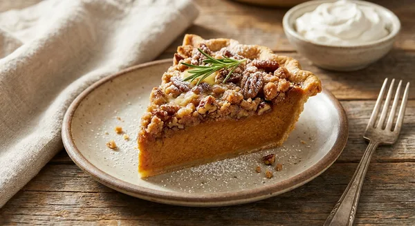 Pumpkin Pie Pecan Streusel