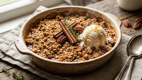 Vegan Apple Crisp