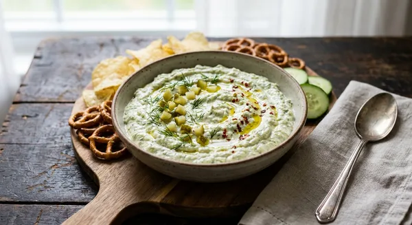 Creamy Pickle Dip