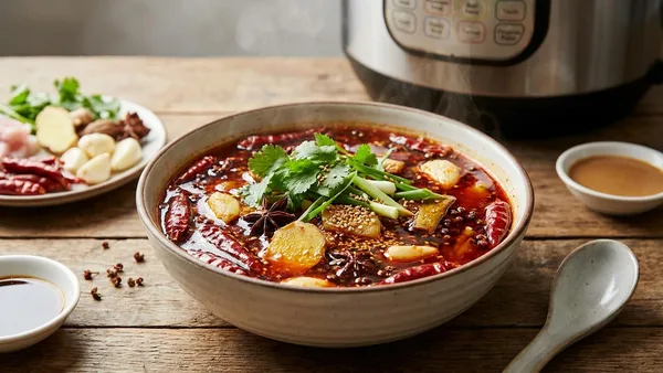 Instant Pot Sichuan Hot Pot Broth