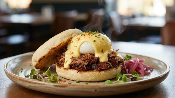 Eggs Benedict Pulled Pork