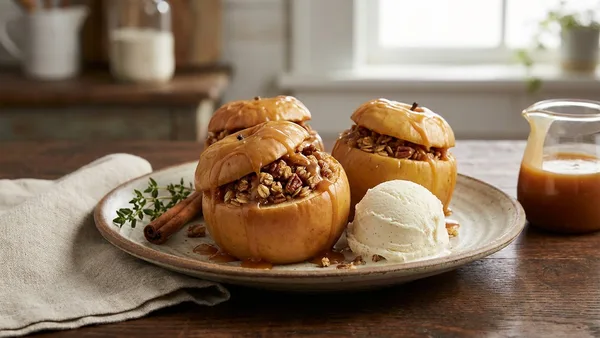 Air Fryer Baked Apples