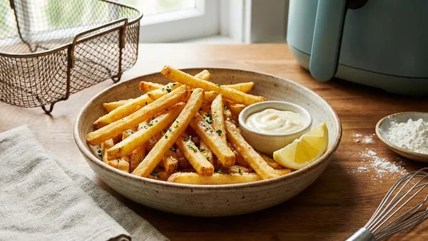 How to Make Frozen French Fries Extra Crispy in the Air Fryer