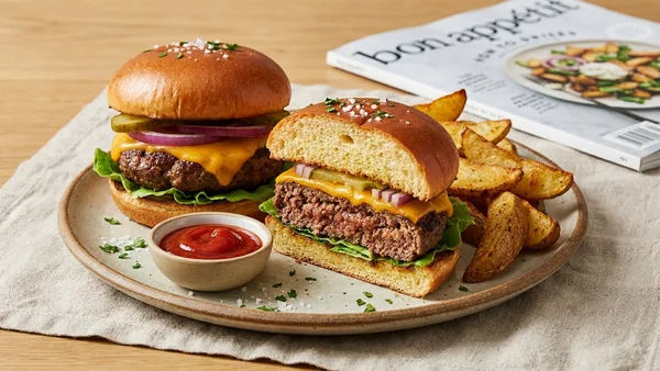 Air Fryer Cheeseburgers (Fast, Juicy Weeknight Burgers)