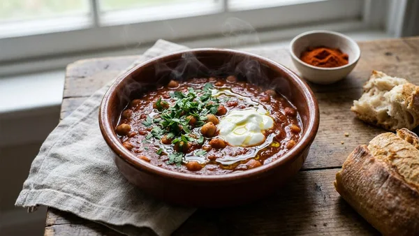 Smoked Chickpea Stew