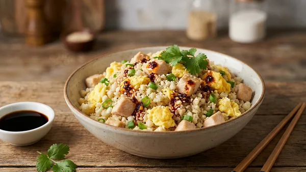 Keto Cauliflower Fried Rice