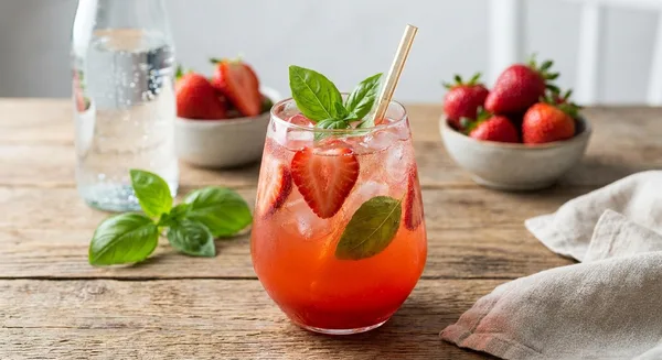 Strawberry Basil Shrub Spritz — Bright Low‑ABV Summer Cocktail