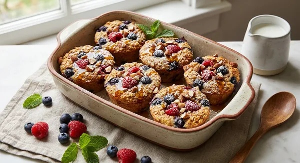 Baked Oatmeal Cups