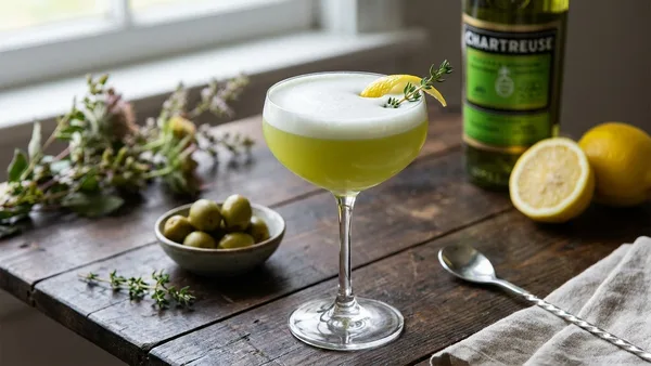Chartreuse Sour