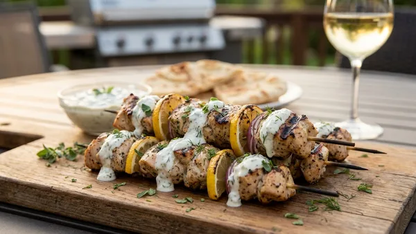 Chicken Souvlaki Kabobs