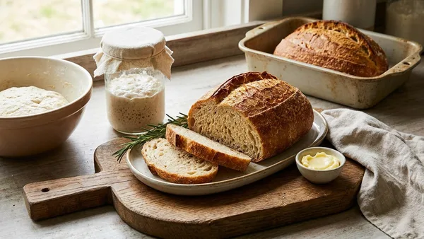 Gluten-Free Sourdough Bread Starter and Loaf (Step-by-Step Guide)