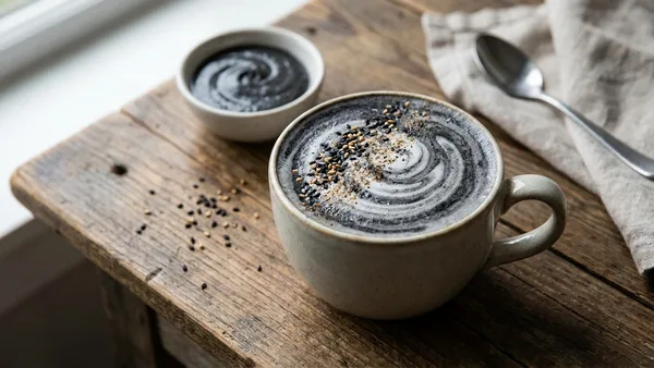 Black Sesame Latte