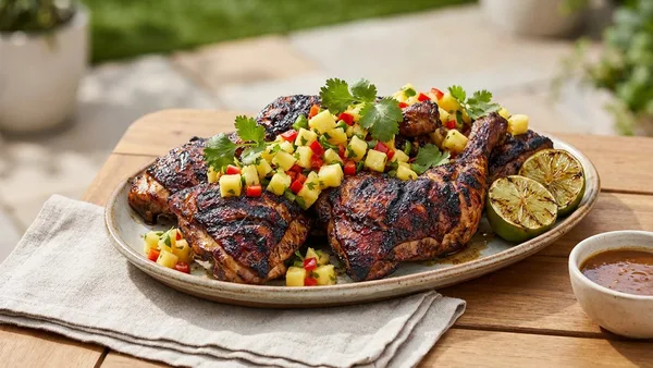 Jamaican Jerk Grilled Chicken