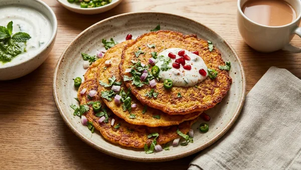 Besan Chilla Chickpea Pancakes