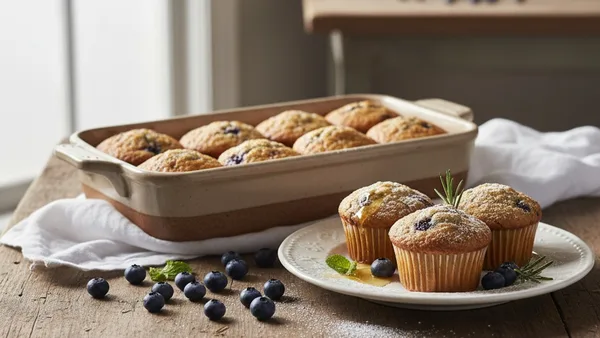 Gluten Free Blueberry Muffins