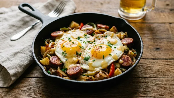 Bratwurst Breakfast Hash