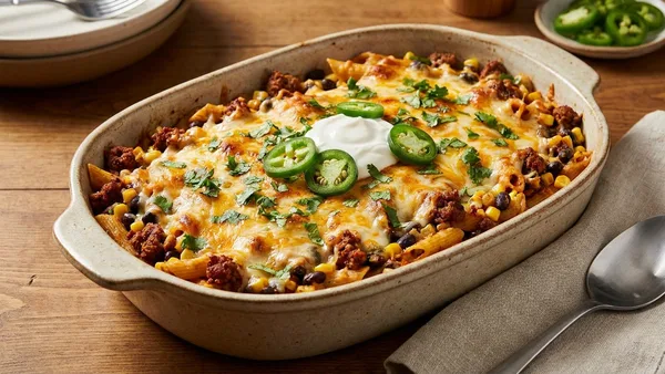 Mexican Baked Pasta